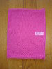 Echarpe foulard en gaze de coton rose framboise