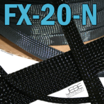 FX-20 Noire, Gaine tressée expansible diamètre 20 mm