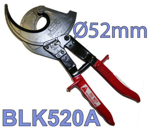 Pince coupe-câble BLK520A jusqu'au diamètre 52 mm