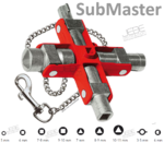 Clé en croix universelle SuBMaster 112992