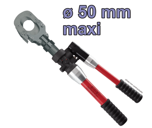 Cisaille coupe-câble hydraulique ø 50 mm maxi-CIMCO-105508