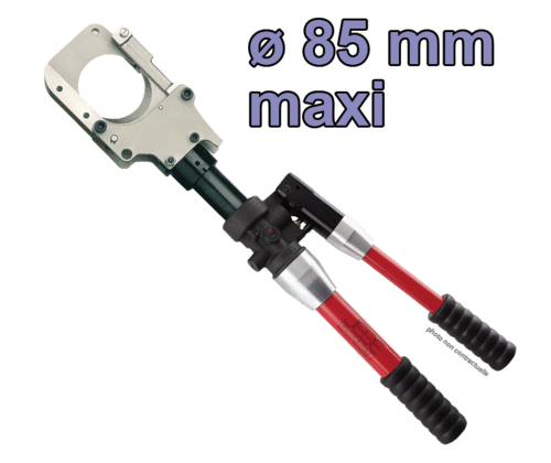 Cisaille coupe-câble hydraulique ø 85 mm maxi-CIMCO-105510