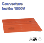Couverture isolé 1000V - 600 x 600 x 1,6 - CIMCO - 140154