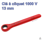 Clé à cliquet 1000V - 13 mm - CIMCO - 112742