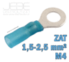 Cosses anneau à sertir thermorétractables ZAT 1,5-2,5 mm² - M4