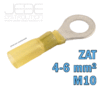 Cosses anneau à sertir thermorétractables ZAT 4-6 mm² - M10