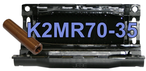Boîte Gel K2 + manchon à sertir MR70-35 pour sections inégales à sertir