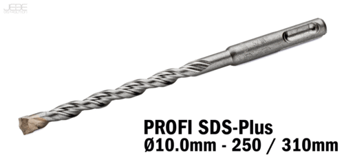 Foret à percussion PROFI SDS-Plus  Ø10.0mm - 250 / 310mm