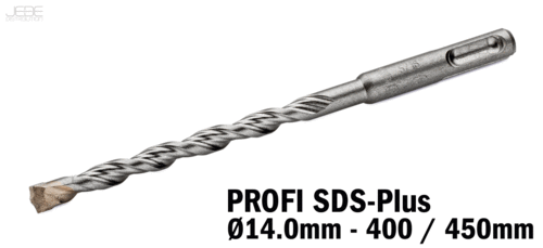 Foret à percussion PROFI SDS-Plus  Ø14.0mm - 400 / 450mm