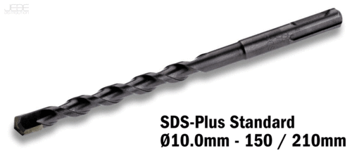 Foret à percussion SDS-Plus Standard Ø10.0mm - 150 / 210mm