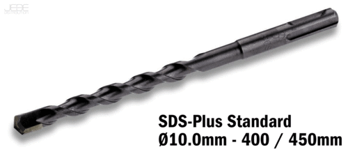 Foret à percussion SDS-Plus Standard Ø10.0mm - 400 / 450mm