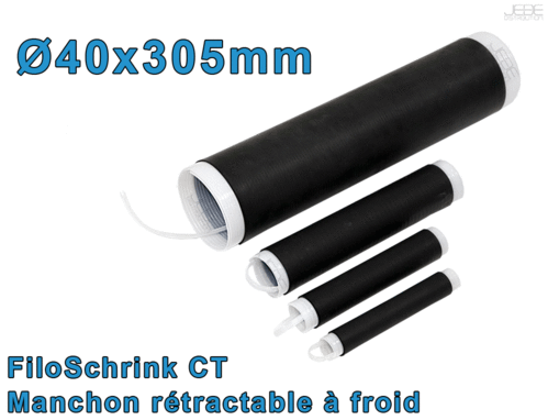 FiloShrink CT tube rétractable à froid Ø40x305mm