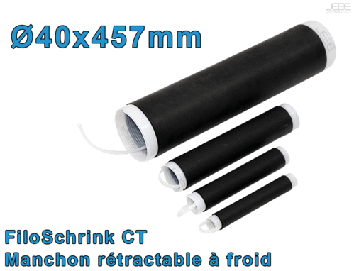 FiloShrink CT tube rétractable à froid Ø40x457mm
