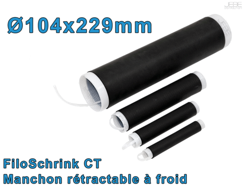 FiloShrink CT tube rétractable à froid Ø104x229mm