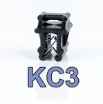 KC3 Clips de bord pour profil de 0.7 à 3mm d'épaisseur