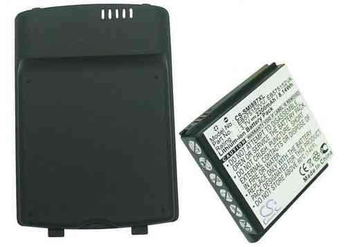 BATTERIE POUR Captivate I897, Extended With Back Cover7