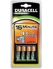 CHARGEUR DURACELL ULTRA RAPIDE 15 minute