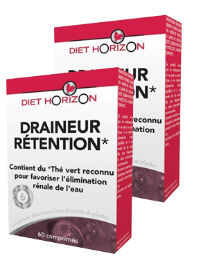 Draineur Rétention DIET HORIZON x2