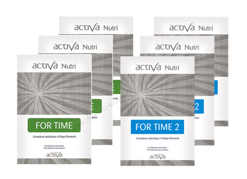 Pack For Time + For Time 2 ACTIVA NUTRI