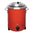 Buffalo electric red soup kettle 5.7 Ltr with handles