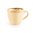 6 Olympia Kiln sandstone porcelain coffee cups 85ml