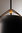 Lampe suspendue design noir et or Napa Ø 18cm