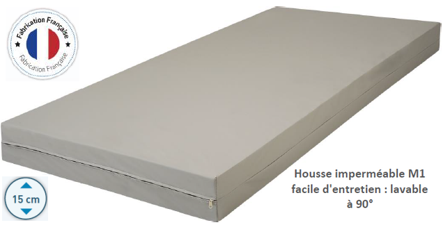 Energy 35 Foam mattress with waterproof cover