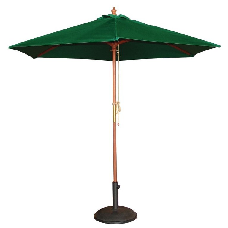 Bolero round parasol 2.5m green
