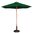 Bolero round parasol 2.5m green