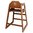 Wooden stacking high chair for child