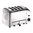 Stainless steel 4 Slices Toaster Vario Dualit