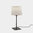 Metrica black designer table lamp