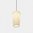 Suspension albâtre LED design Catenaria Ø 8,4cm