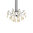 Catenaria chandelier 30 tulips in alabaster LED Ø 172.5cm