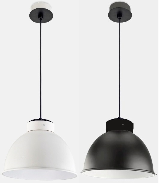 Lampe suspendue LED cloche design Pek Ø 32cm