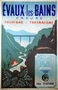 Affiche Evaux les bains  Creuse  1930    R.Berjonnay