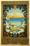 Affiche  Société Marseillaise de Credit  1920   Charles Alo