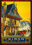 Poster  Dinan French Railways   Chemin de Fer de L'Etat  La vielle Maison  1920   L.Carembat