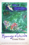 Affiche  Chagall Marc   Le Verger  Hommage à Tériade  1973