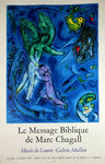 Affiche  Chagall Marc  Le Message Biblique  Musée du Louvre  Galerie Mollien 1967