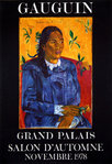 Poster Gaugin  Paul     Grand Palais  Museum  1978