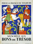 Poster   Souscrivez aux Bons du Trésor  1950  Lucien Boucher
