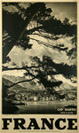 Affiche  France  Cap  Martin Côte d'Azur circa 1950 Photo Schall