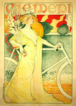 Affiche   Cycles  Clement  Circa 1900   Arthur Foache