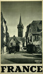 Poster  France   Obernai   Alsace   circa  1950   J E Auclair