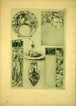 Planche  34  Documents Décoratifs  1902  Alphonse Mucha