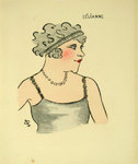 Poster   Moulin Rouge    Danseuse    1925    Van Houten