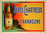 Poster Menu Insert Péres Chartreux Tarragone Circa 1930