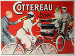 Poster   Cottereau  Dijon   Circa 1902   F Cerkel  Frenand Fernel