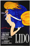 Poster Rene Gruau   Lido  Cocorico   1981